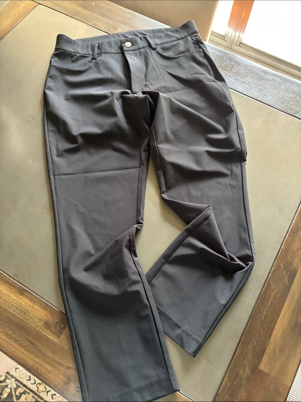 Men's Black slim 4 way Stretch old Navy  Performance Pants 31x30